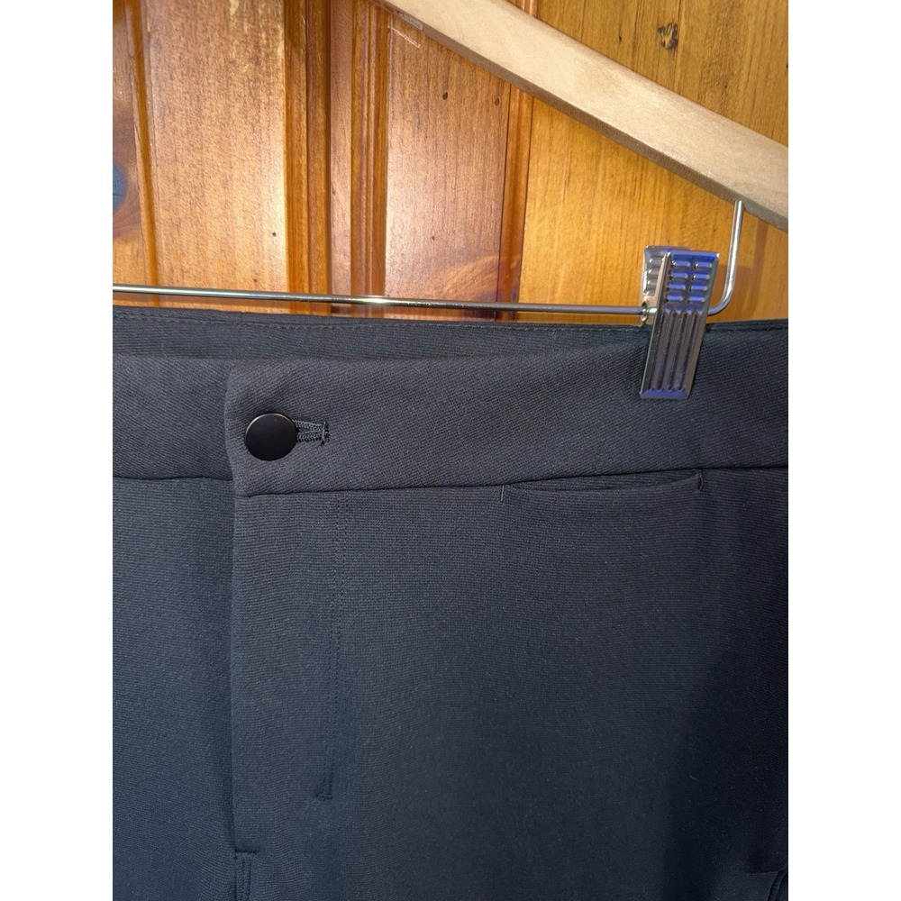 Lululemon Men's 34 Black Dress Casual Chino Pants Straight Leg Stretch Golf - Picture 5 of 12